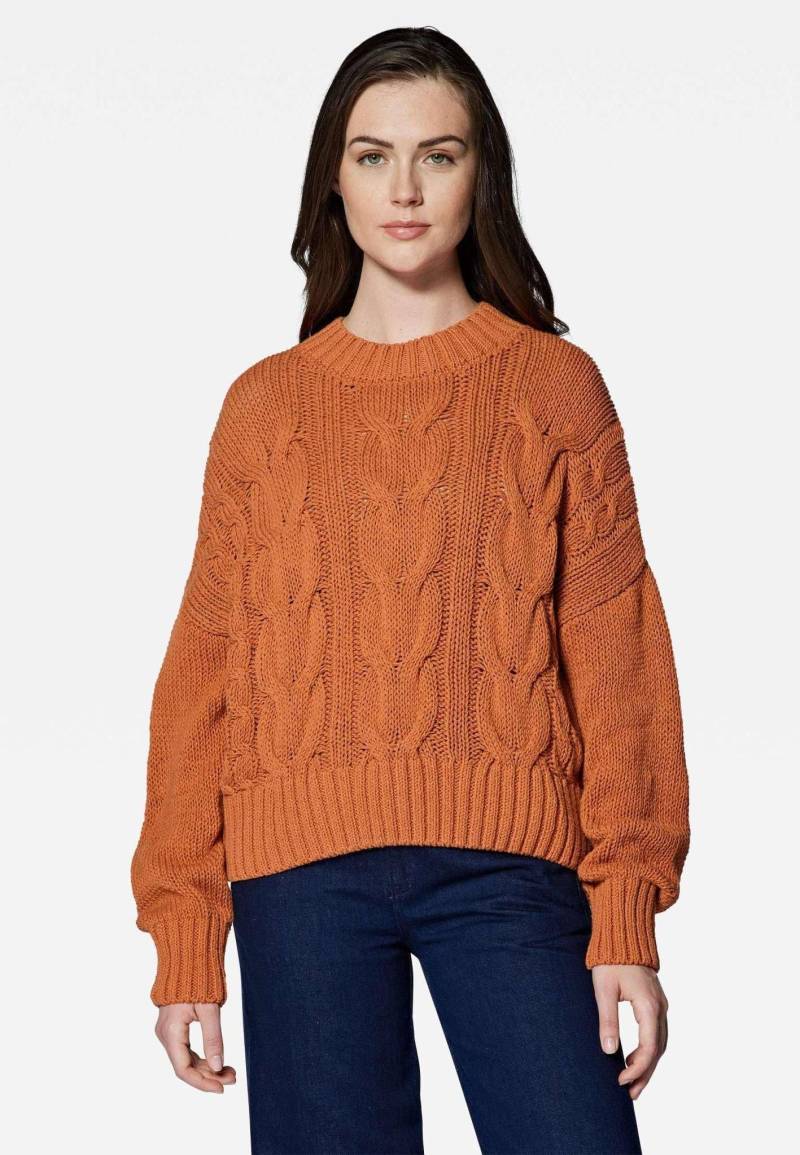 Pullover Crew Neck Sweater Damen Orange M von Mavi