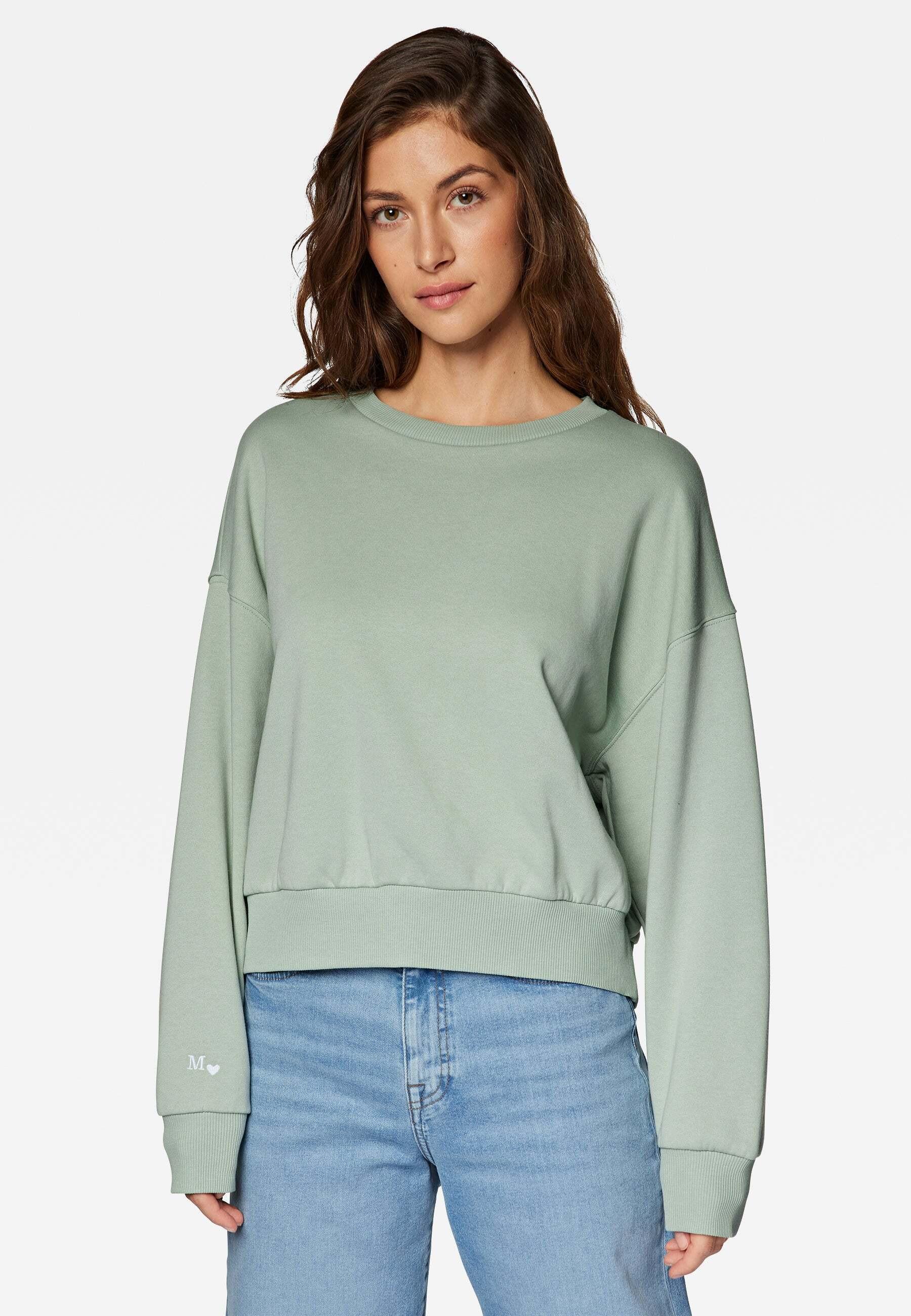 Sweatshirts Crew Neck Sweatshirt Damen Mint M von Mavi