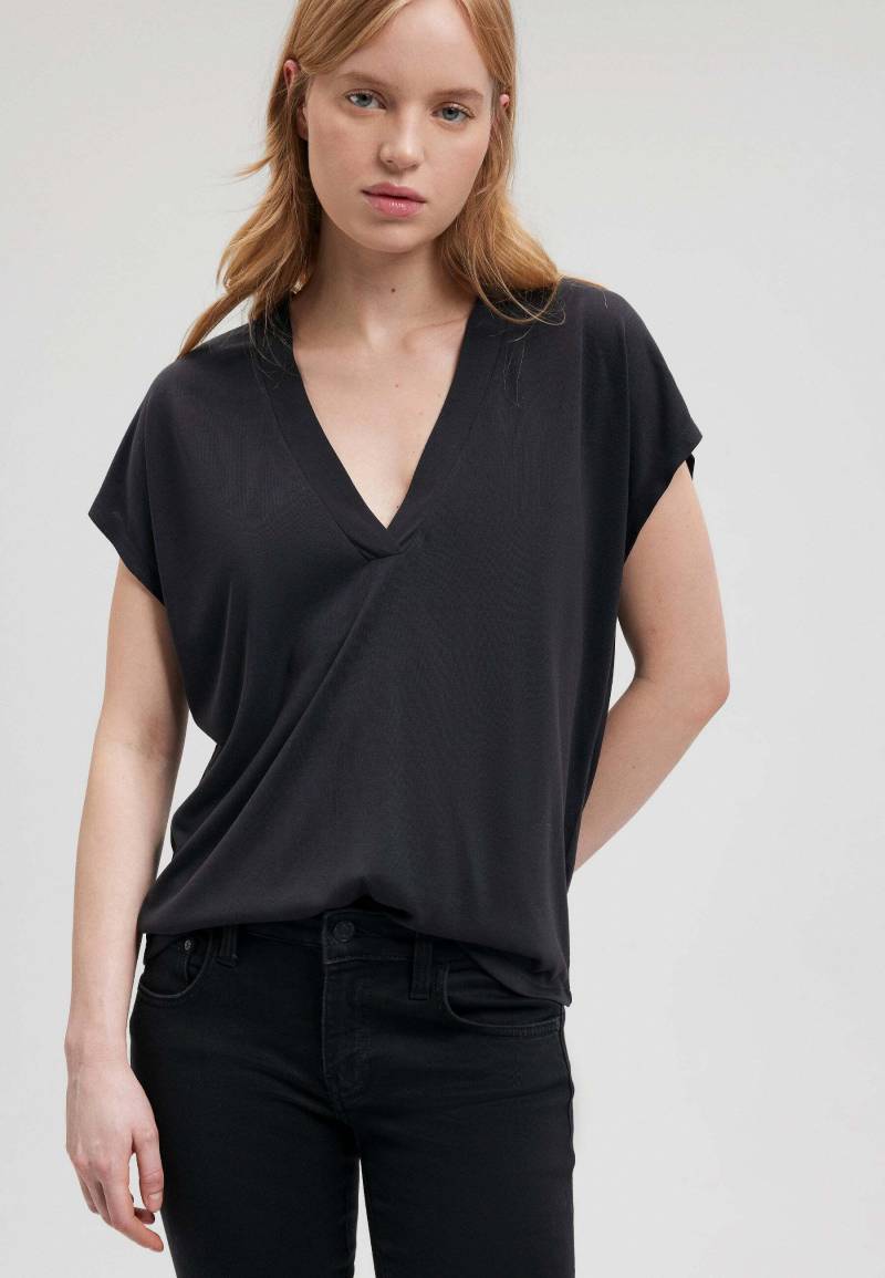 T-shirts V Neck Jersey Damen Schwarz L von Mavi