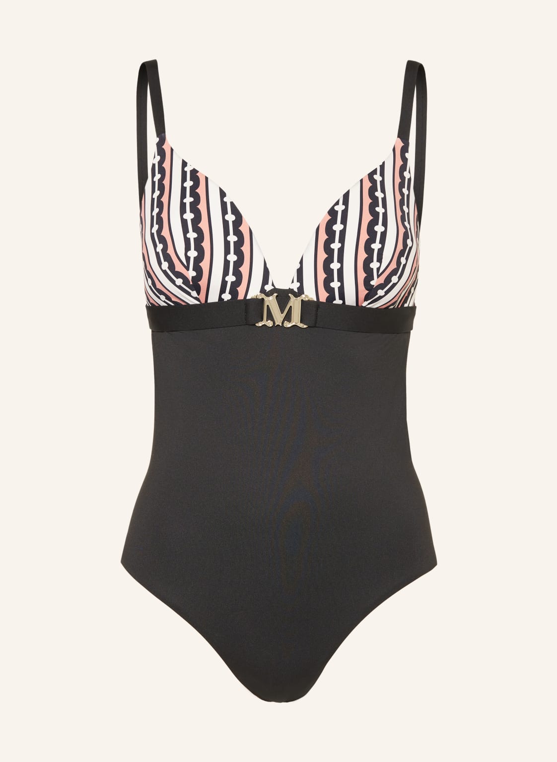 Max Mara Beachwear Badeanzug Cristal schwarz von Max Mara BEACHWEAR