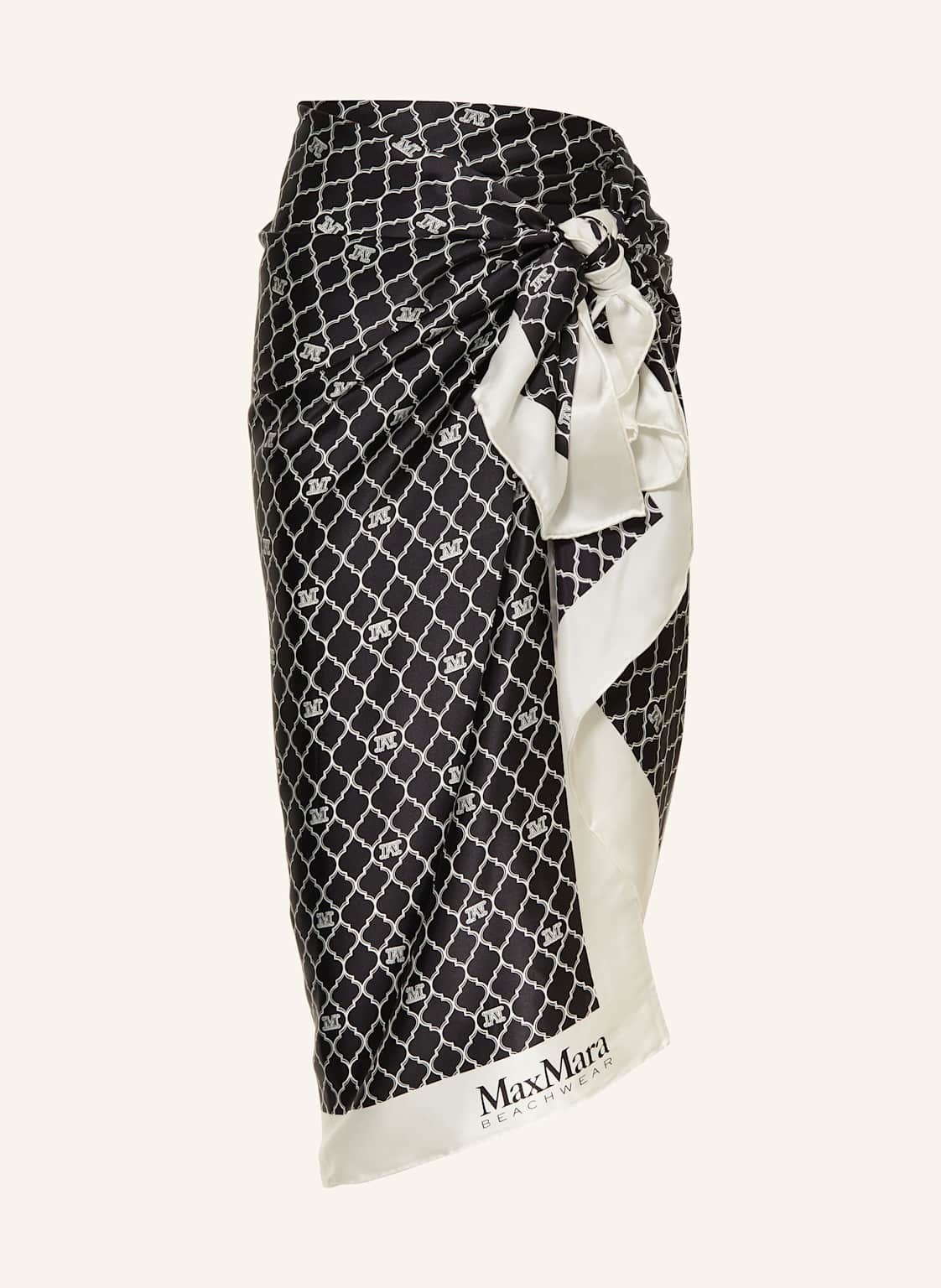 Max Mara Beachwear Pareo Ottico schwarz Max Mara Beachwear Pareo Ottico schwarz von Max Mara BEACHWEAR
