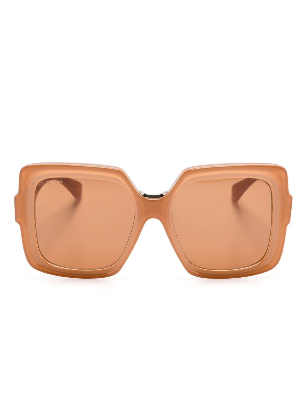 Max Mara Eyewear Ernest oversize-frame sunglasses - Orange von Max Mara Eyewear