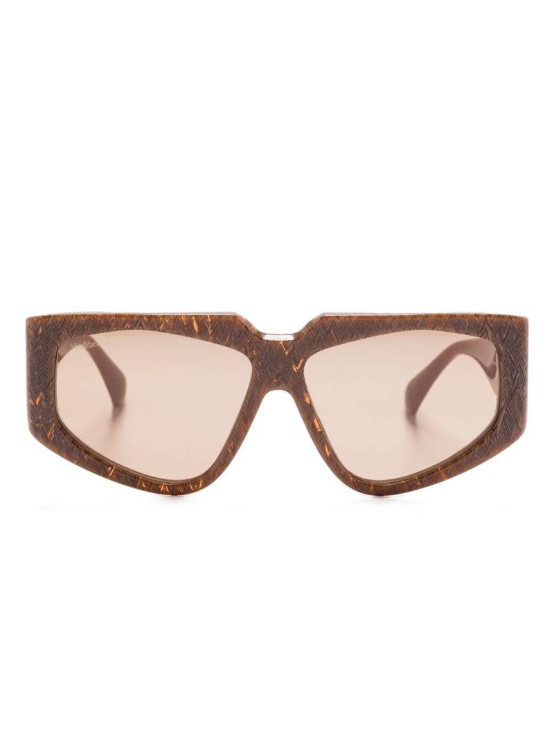 Max Mara Eyewear Glimpse sunglasses - Brown von Max Mara Eyewear