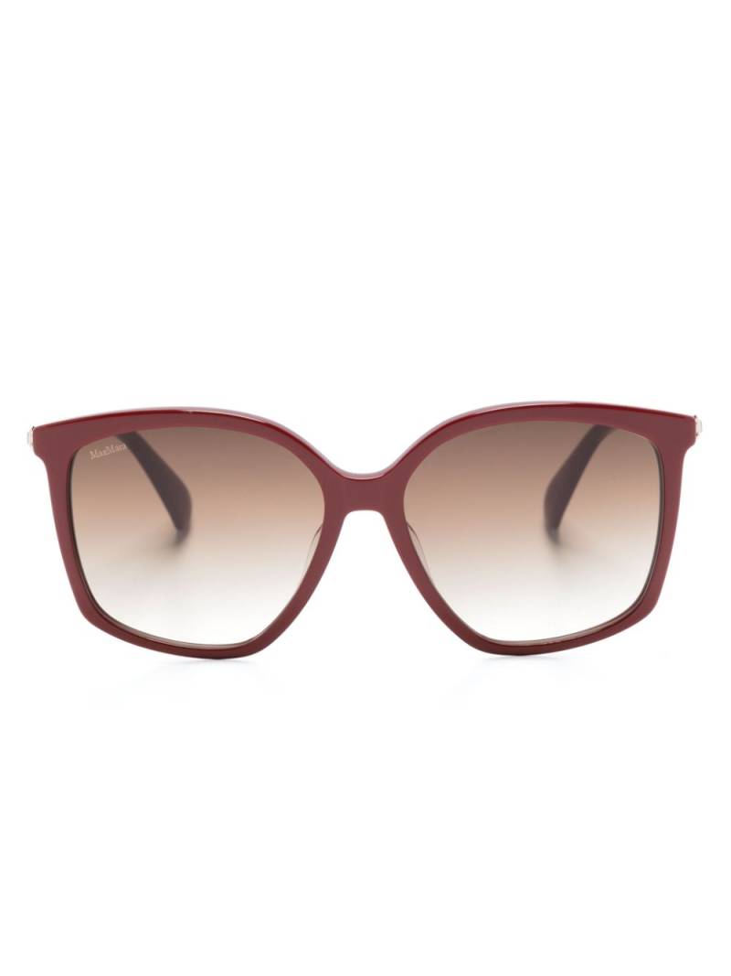 Max Mara Eyewear Jewel butterfly-frame sunglasses - Red von Max Mara Eyewear