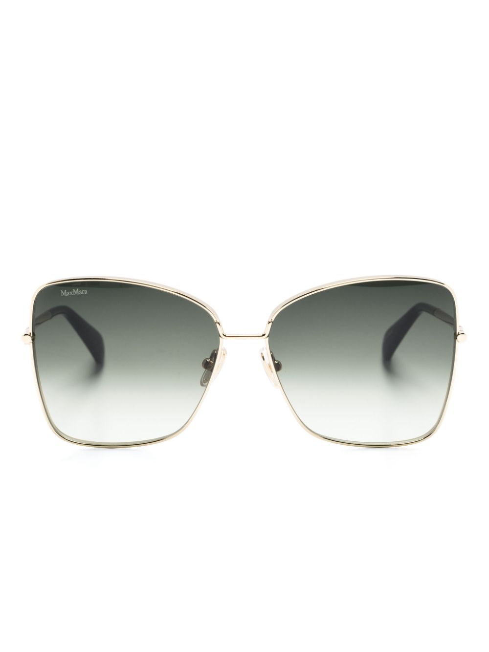 Max Mara Eyewear MM0097 Menton1 geometric-frame sunglasses - Gold von Max Mara Eyewear