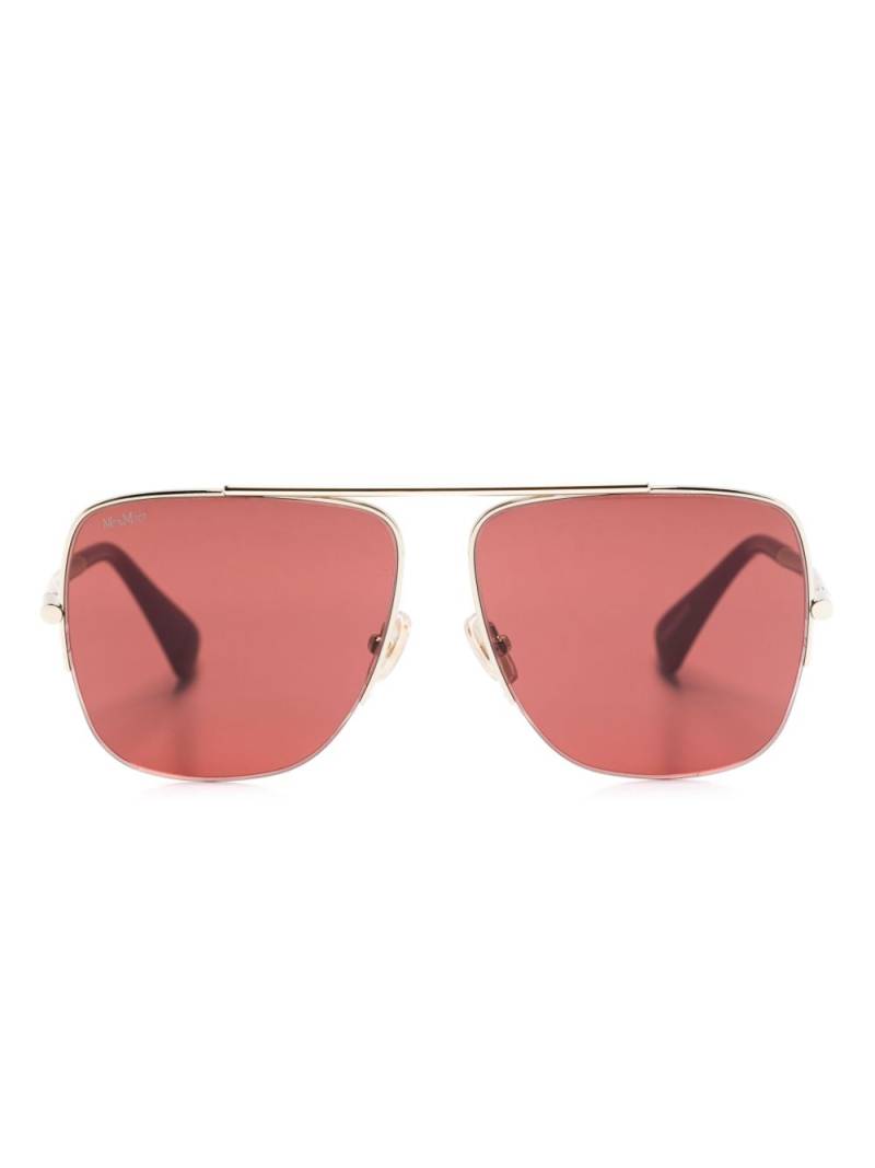 Max Mara Eyewear MM0121 sunglasses - Gold von Max Mara Eyewear