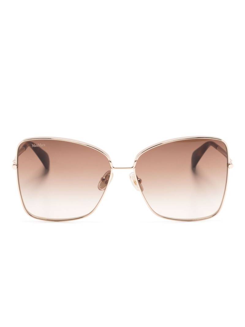 Max Mara Eyewear Menton1 oversize-frame sunglasses - Gold von Max Mara Eyewear