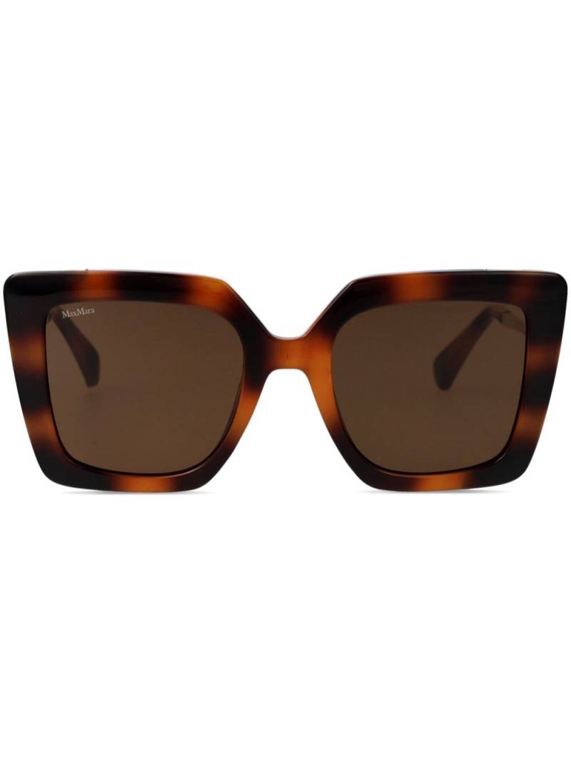 Max Mara Eyewear butterfly-frame sunglasses - Brown von Max Mara Eyewear