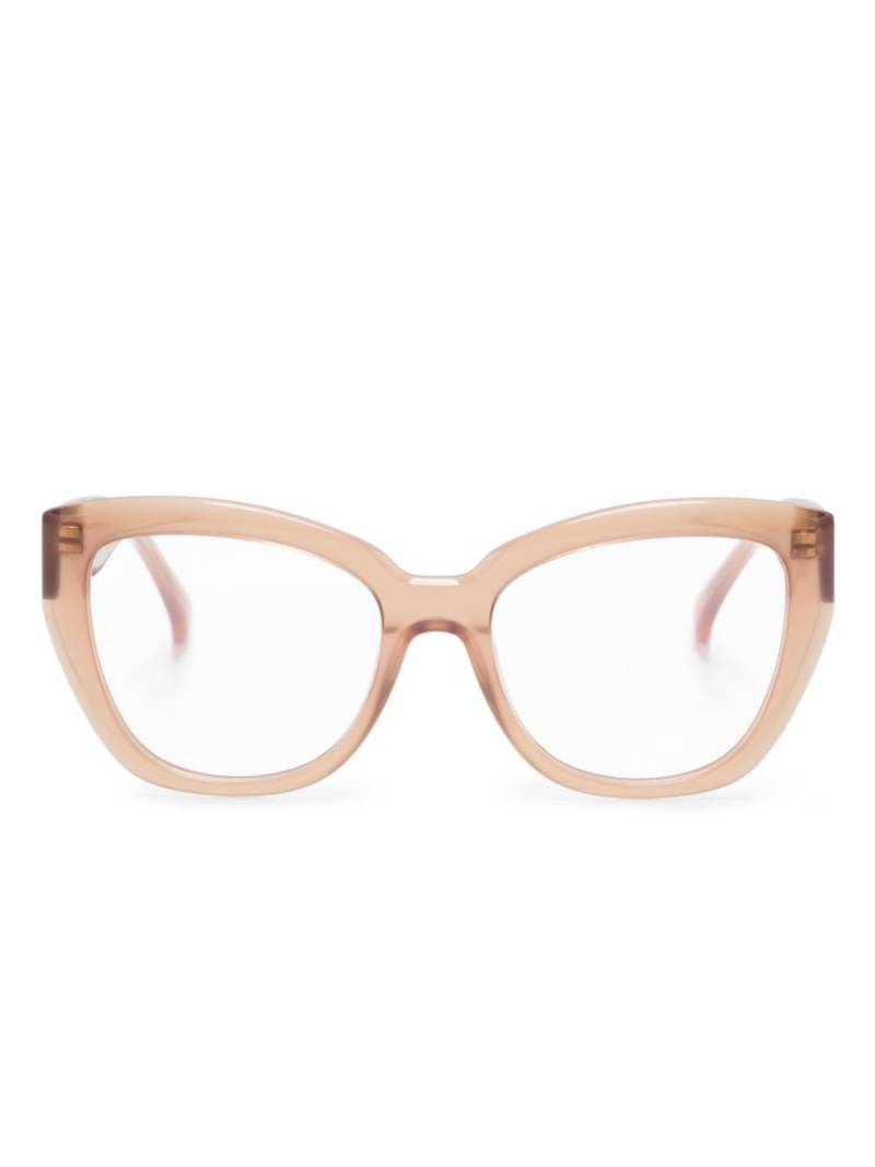 Max Mara Eyewear cat-eye frame glasses - Brown von Max Mara Eyewear