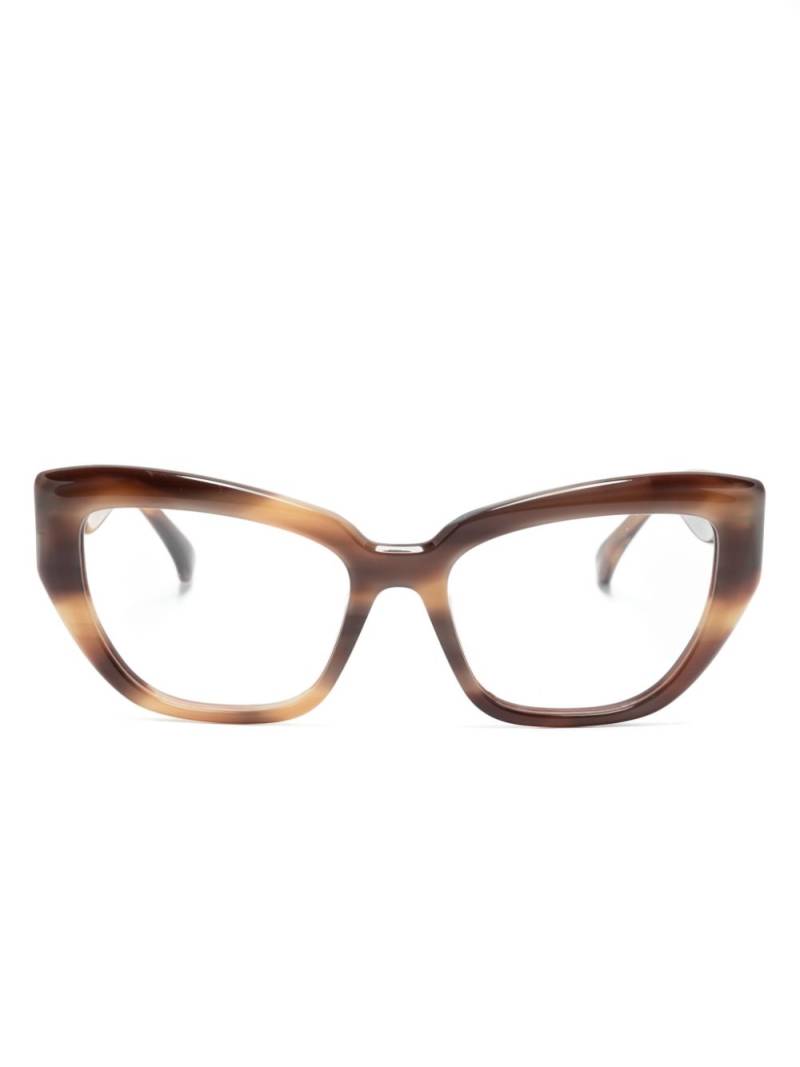 Max Mara Eyewear cat-eye glasses - Brown von Max Mara Eyewear