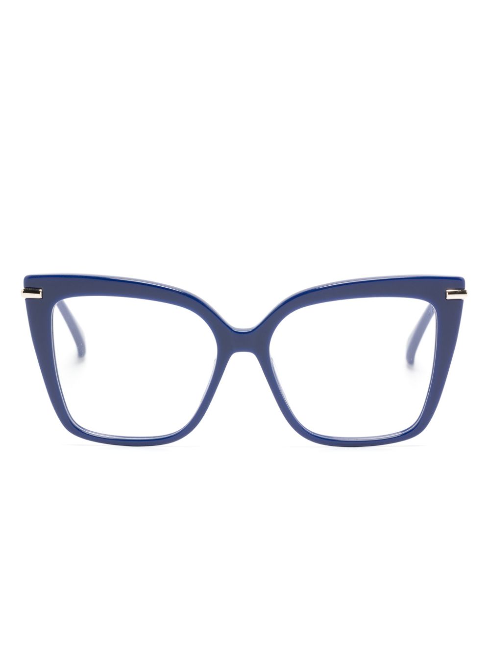 Max Mara Eyewear colourblock butterfly-frame glasses - Blue von Max Mara Eyewear