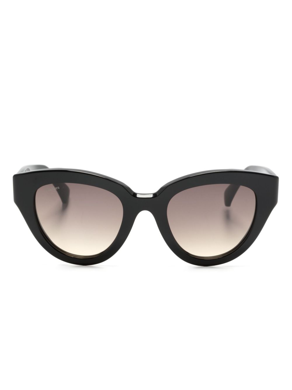 Max Mara Eyewear logo-print cat-eye frame sunglasses - Black von Max Mara Eyewear