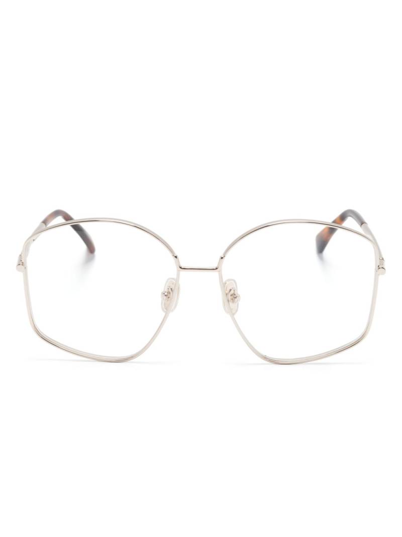 Max Mara Eyewear oversize-frame glasses - Gold von Max Mara Eyewear