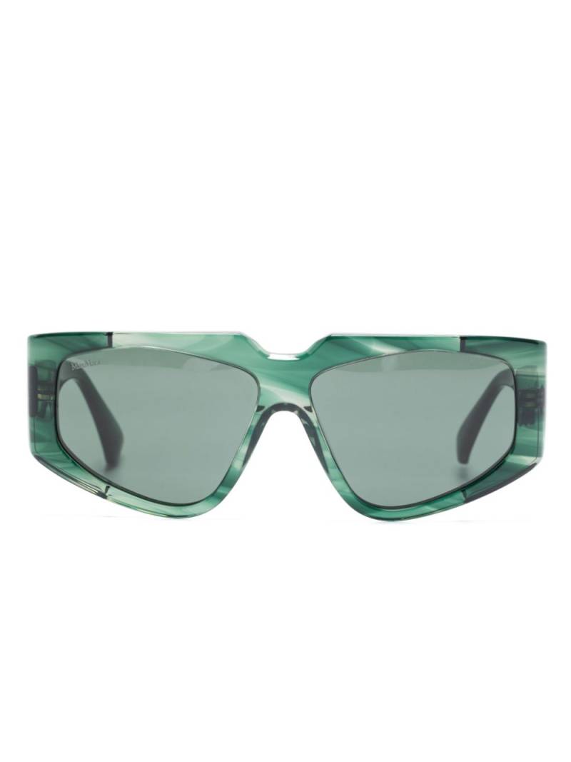 Max Mara Eyewear oversize-frame sunglasses - Green von Max Mara Eyewear