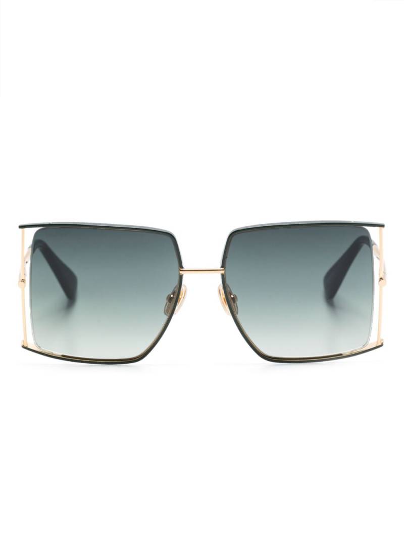 Max Mara Eyewear oversize-frame sunglasses - Green von Max Mara Eyewear