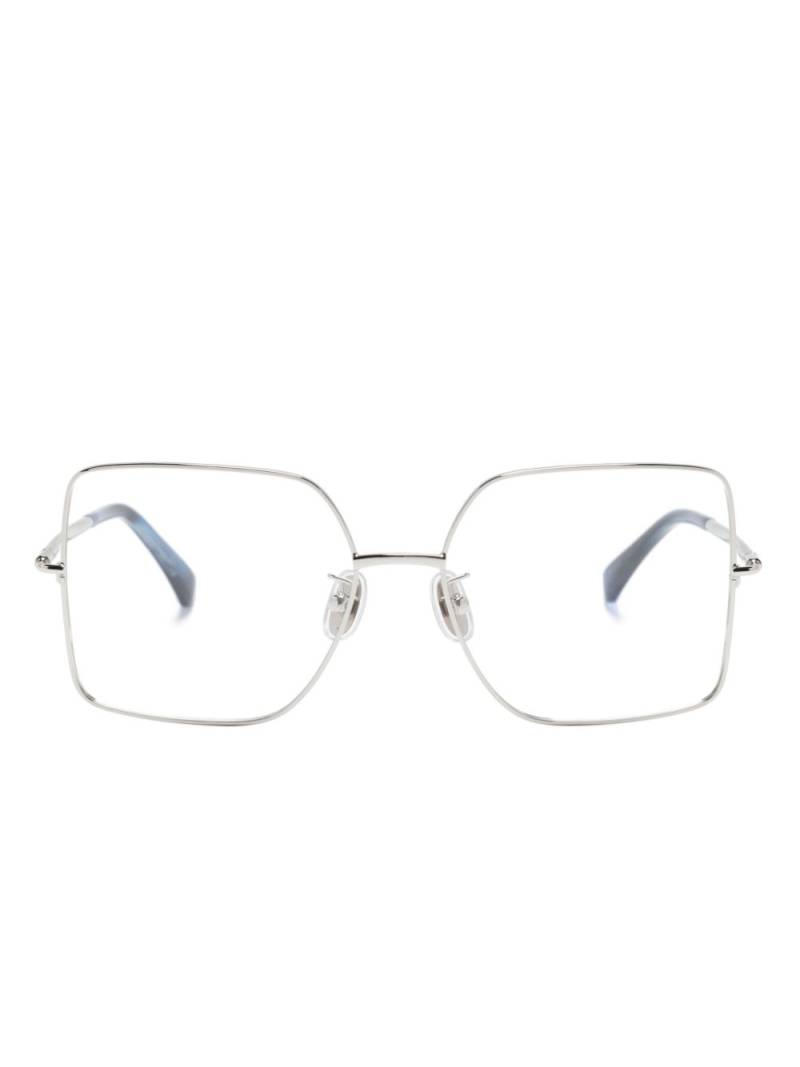 Max Mara Eyewear square-frame glasses - Silver von Max Mara Eyewear