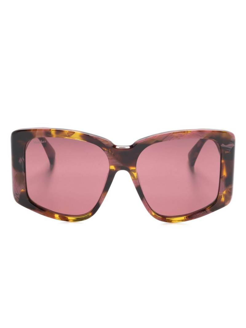 Max Mara Eyewear square-frame sunglasses - Brown von Max Mara Eyewear