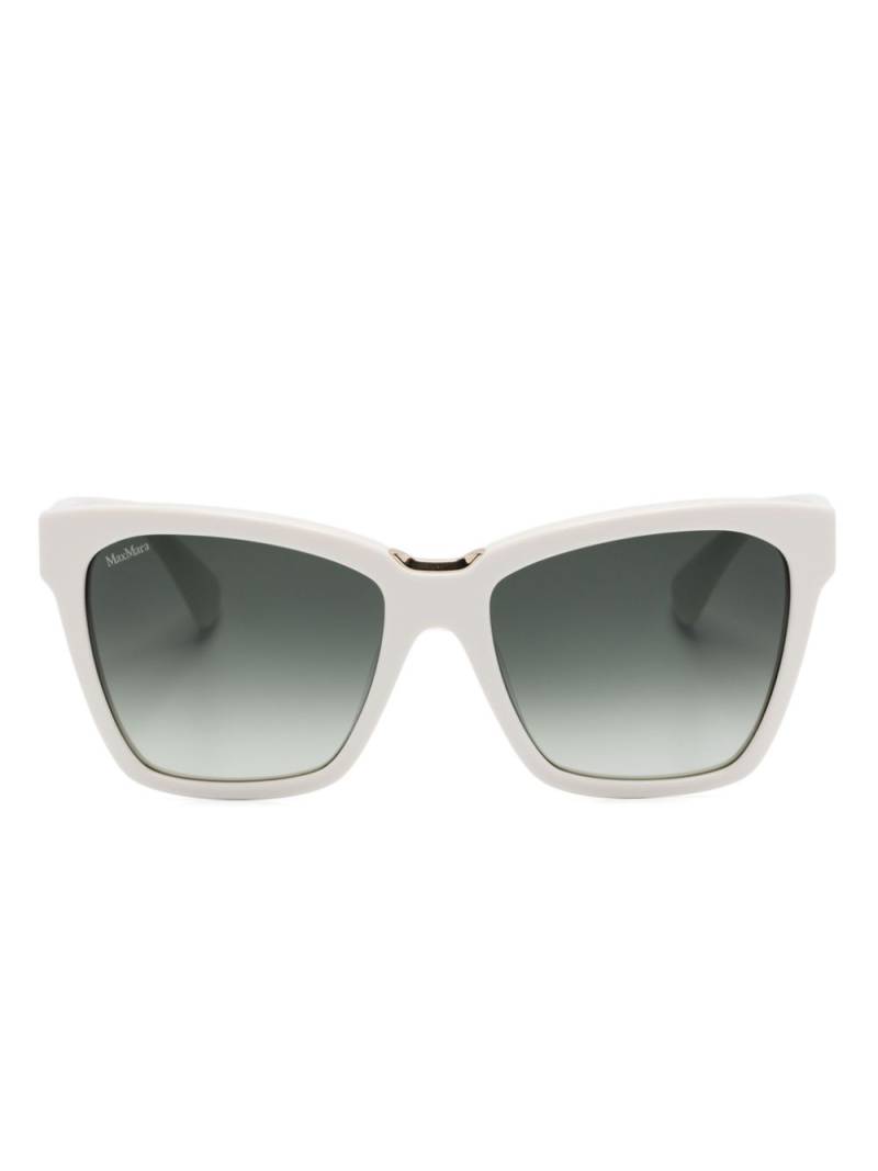 Max Mara Eyewear square-frame sunglasses - White von Max Mara Eyewear