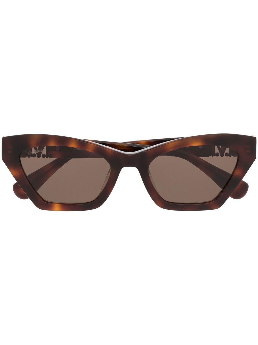 Max Mara Eyewear tortoiseshell-effect cat-eye sunglasses - Brown von Max Mara Eyewear