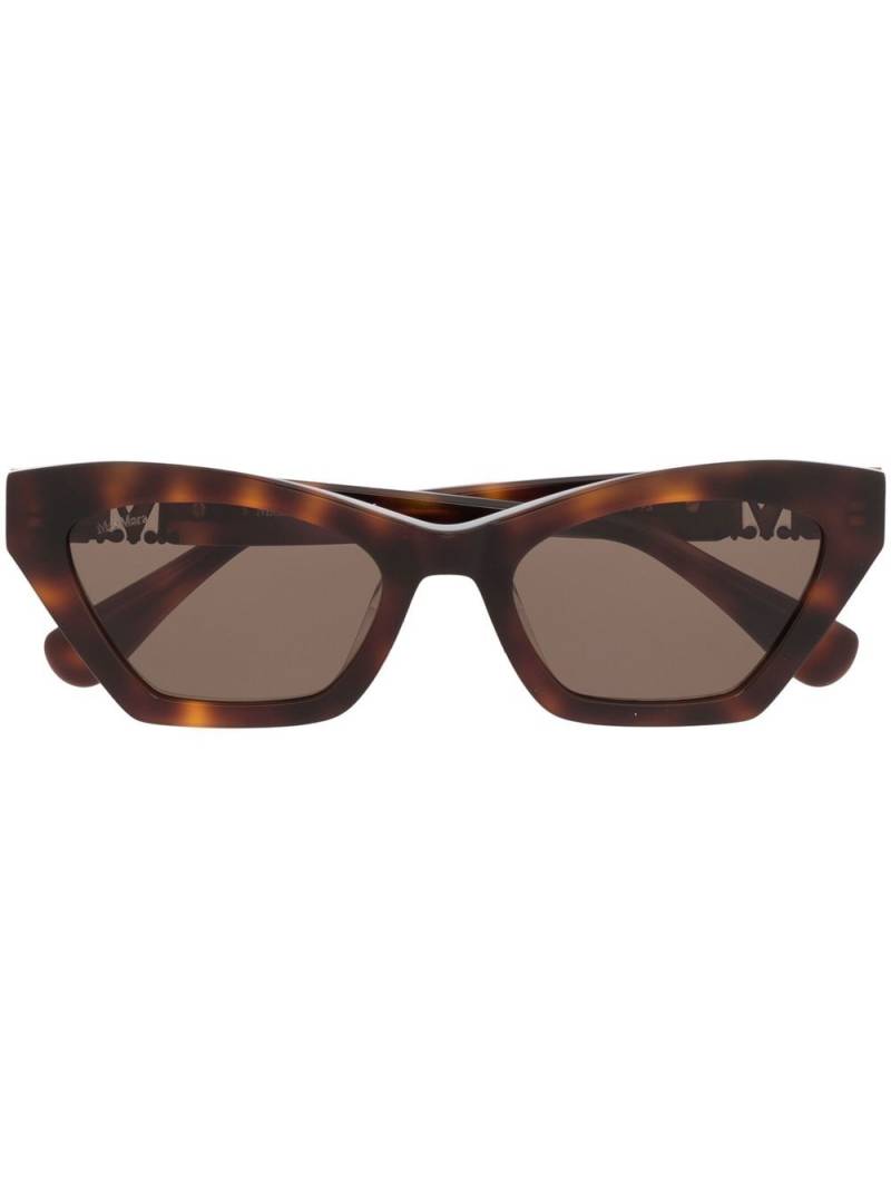 Max Mara Eyewear tortoiseshell-effect cat-eye sunglasses - Brown von Max Mara Eyewear