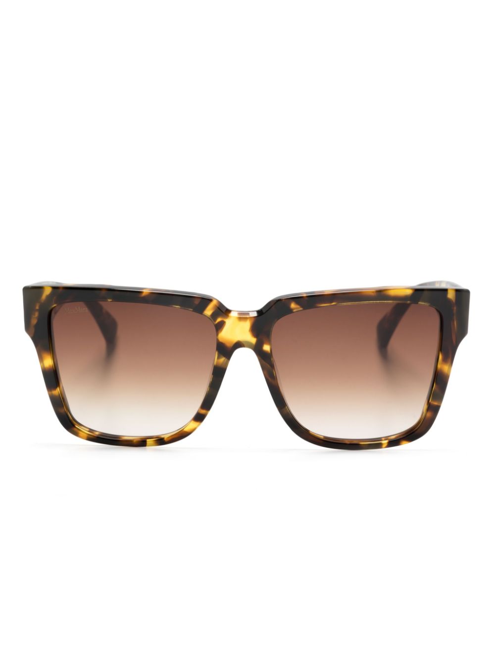 Max Mara Eyewear tortoiseshell-effect square-frame sunglasses - Brown von Max Mara Eyewear