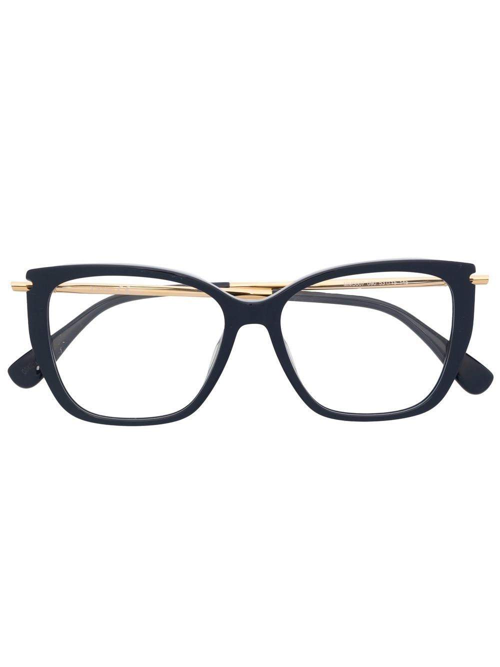 Max Mara Eyewear wayfarer-frame optical glasses - Blue von Max Mara Eyewear