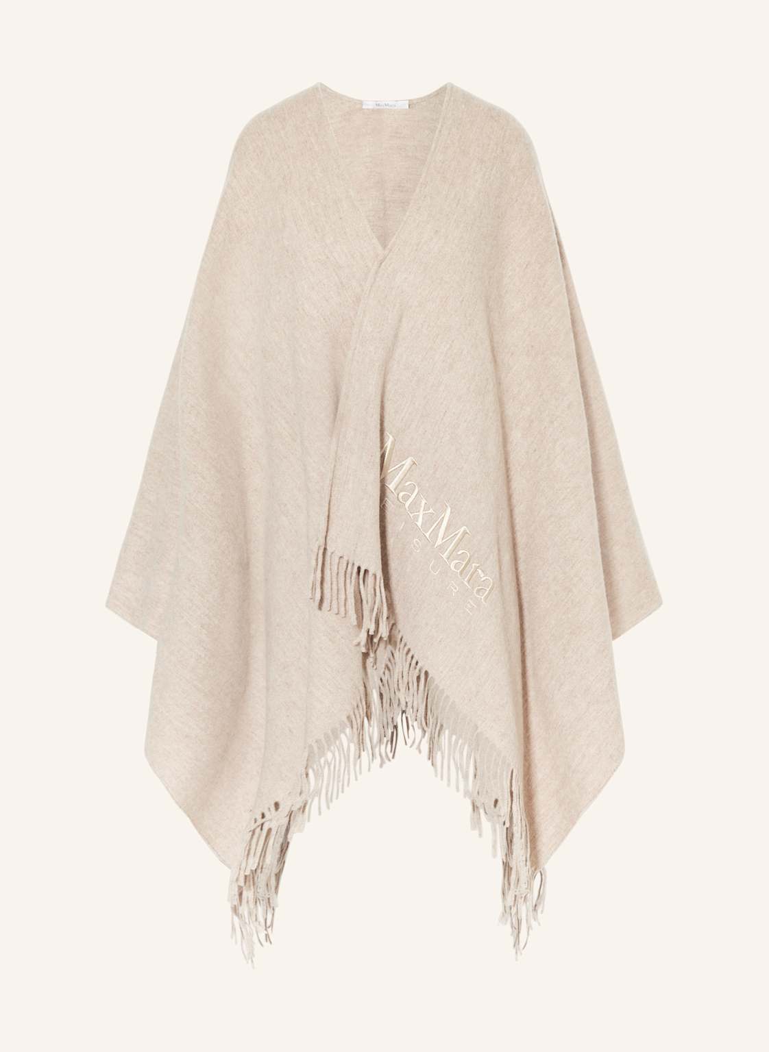 Max Mara Leisure Cape Martora beige von Max Mara LEISURE