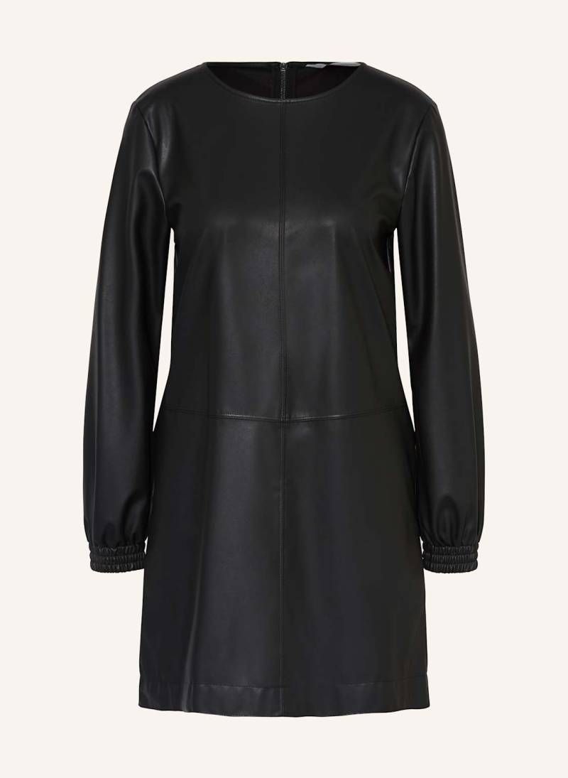 Max Mara Leisure Kleid Pepe In Lederoptik schwarz von Max Mara LEISURE