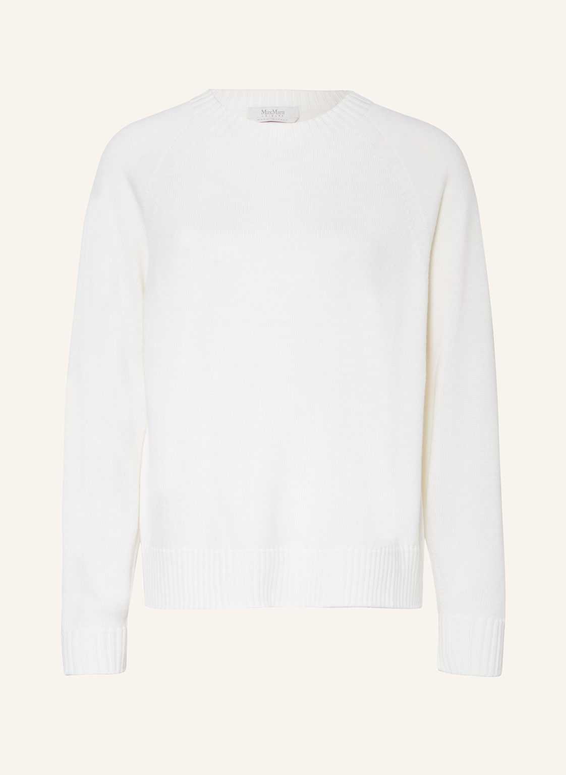 Max Mara Leisure Pullover Salvia weiss von Max Mara LEISURE