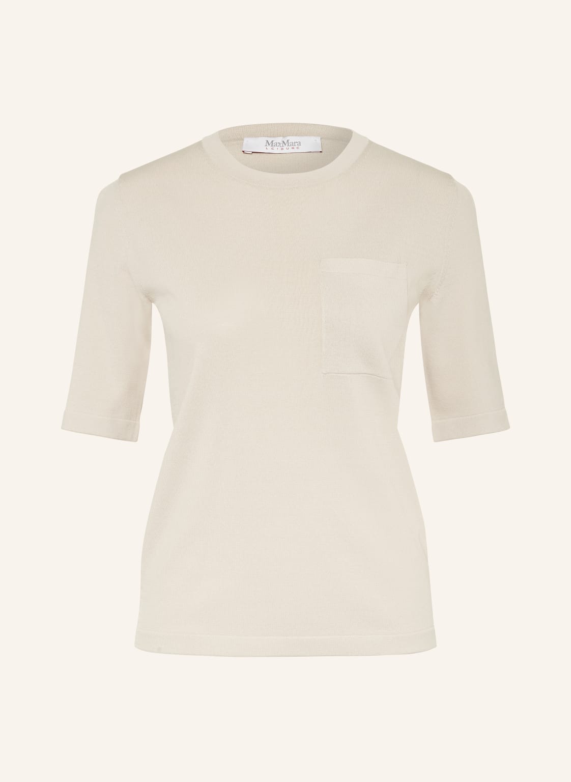 Max Mara Leisure T-Shirt Tahiti beige von Max Mara LEISURE