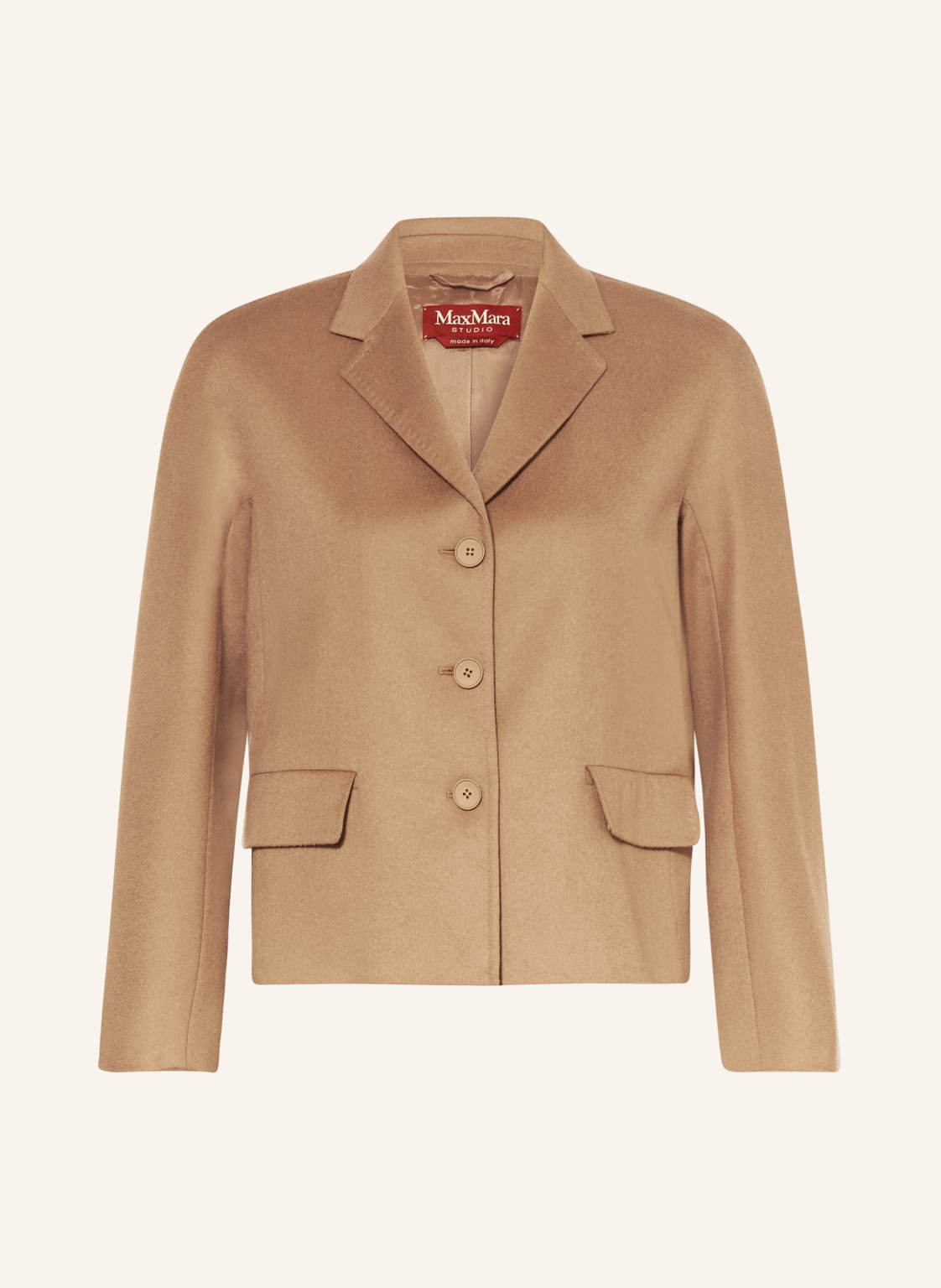 Max Mara Studio Blazer Cogne braun von Max Mara STUDIO