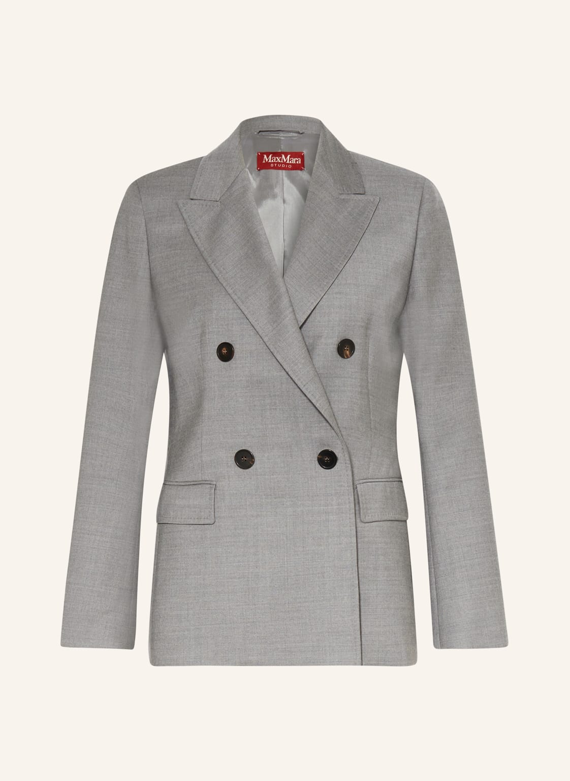 Max Mara Studio Blazer Cottage grau von Max Mara STUDIO