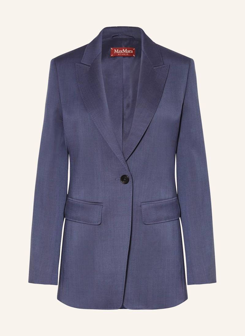 Max Mara Studio Blazer Farad blau von Max Mara STUDIO