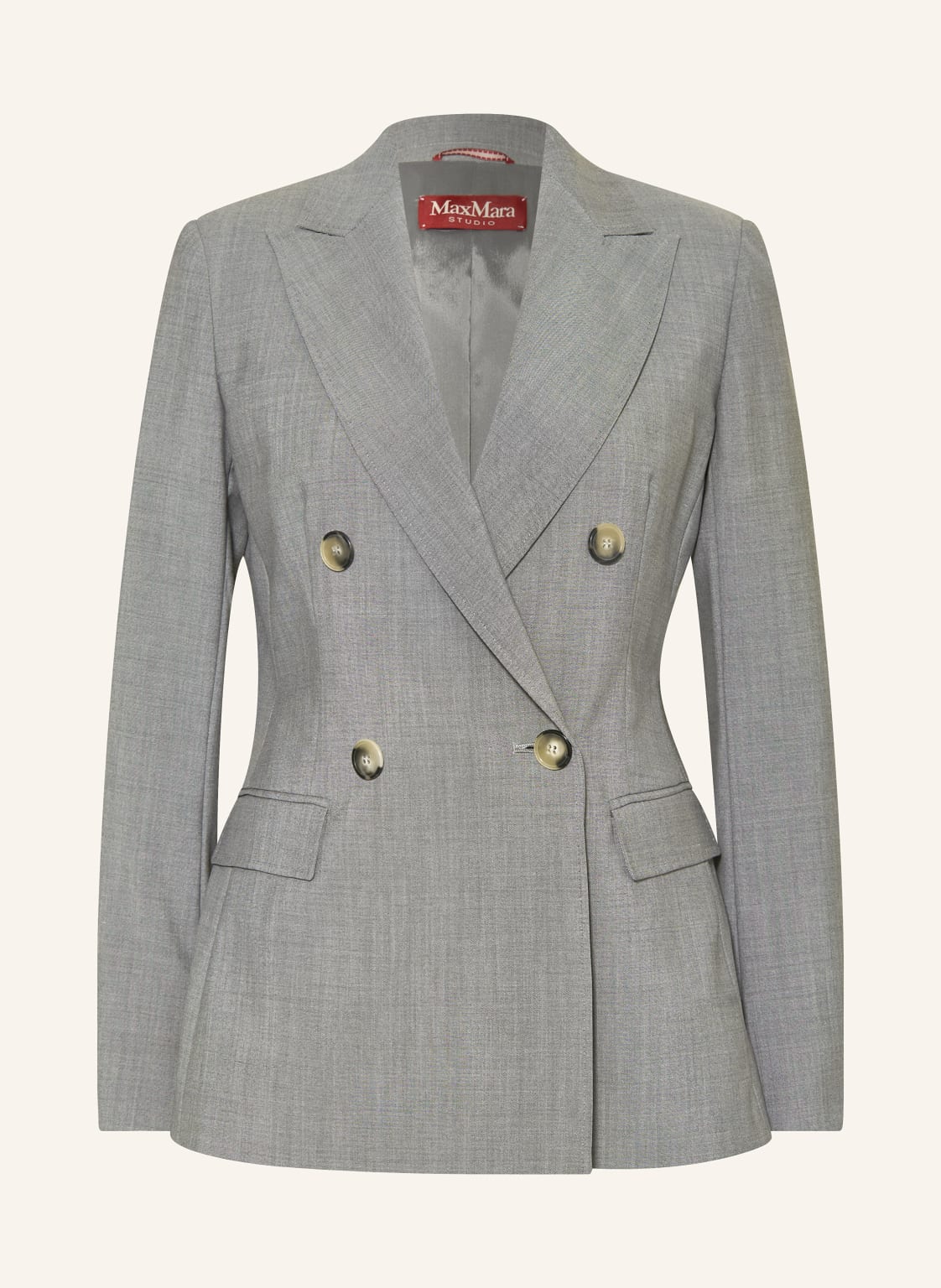 Max Mara Studio Blazer Muscari grau von Max Mara STUDIO