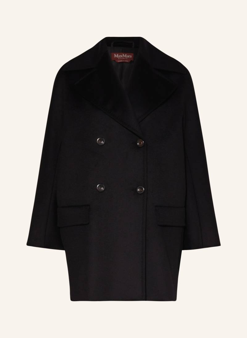 Max Mara Studio Cabanjacke Kent schwarz von Max Mara STUDIO