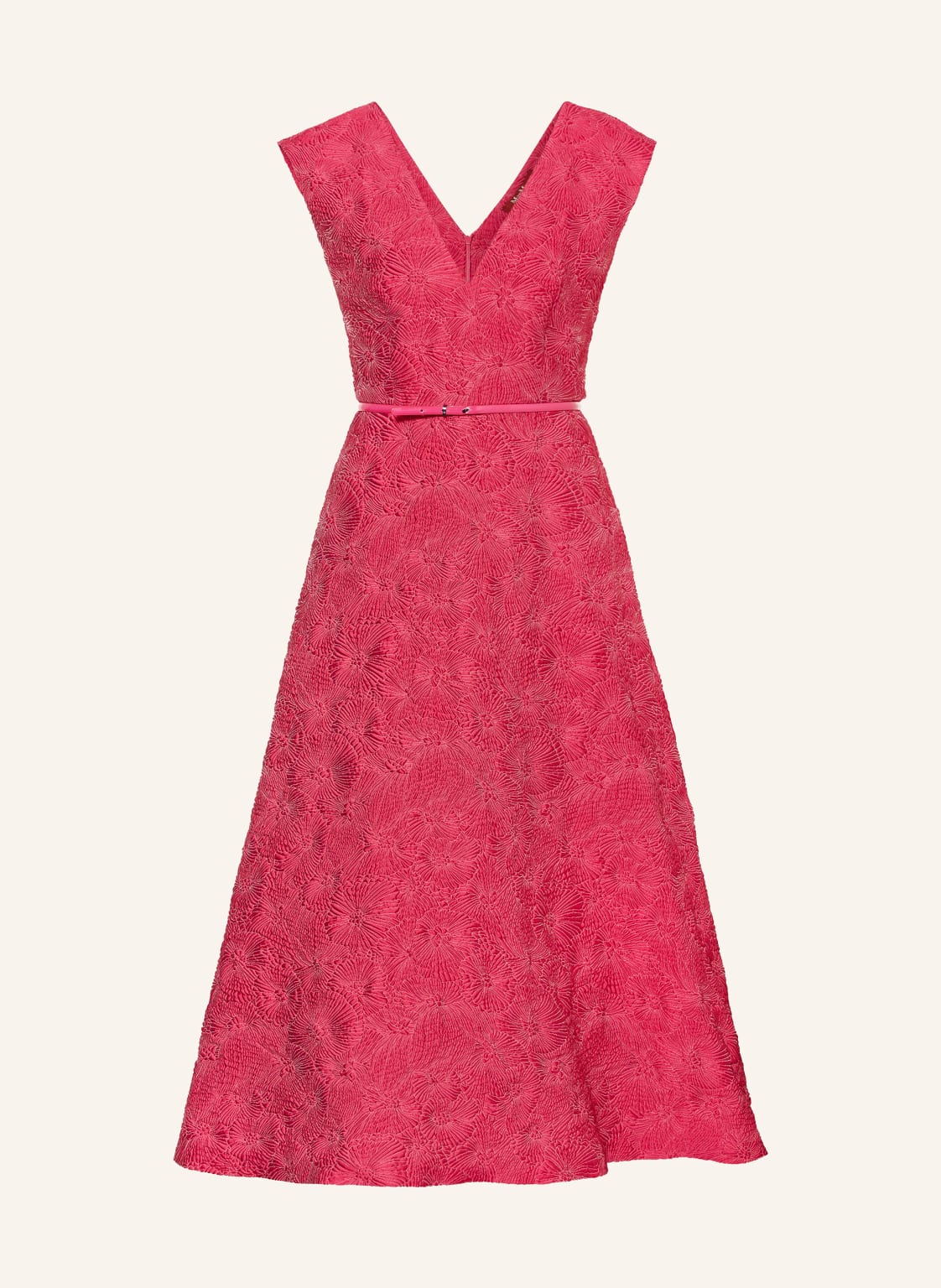 Max Mara Studio Cocktailkleid Valdese Aus Jacquard pink