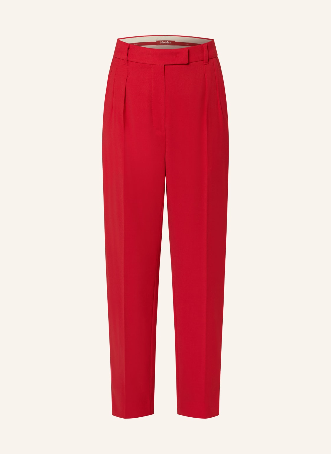 Max Mara Studio Hose Oliver rot von Max Mara STUDIO