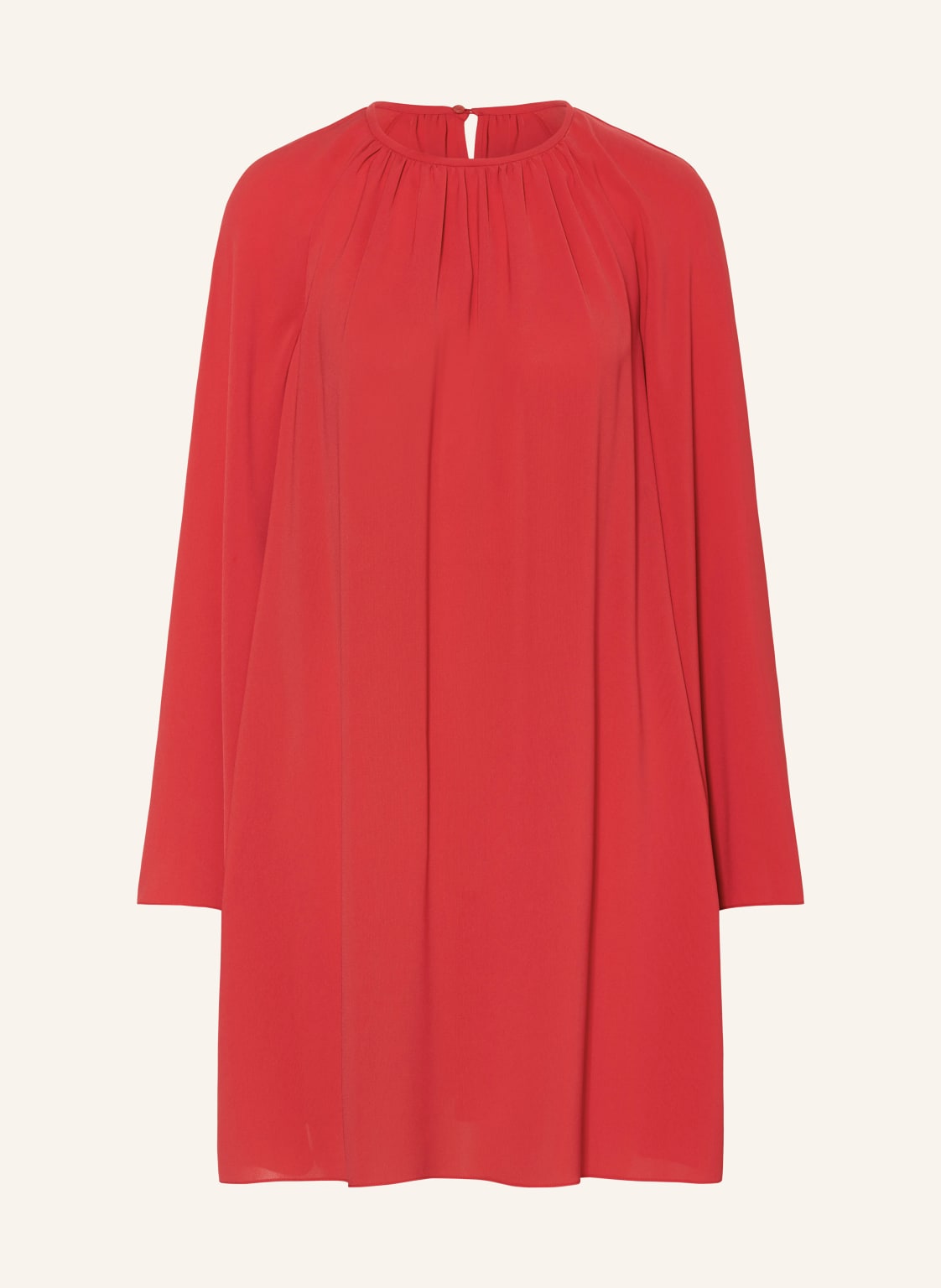 Max Mara Studio Kleid Madia Mit Rüschen rot Max Mara Studio Kleid Madia Mit Rüschen rot von Max Mara STUDIO