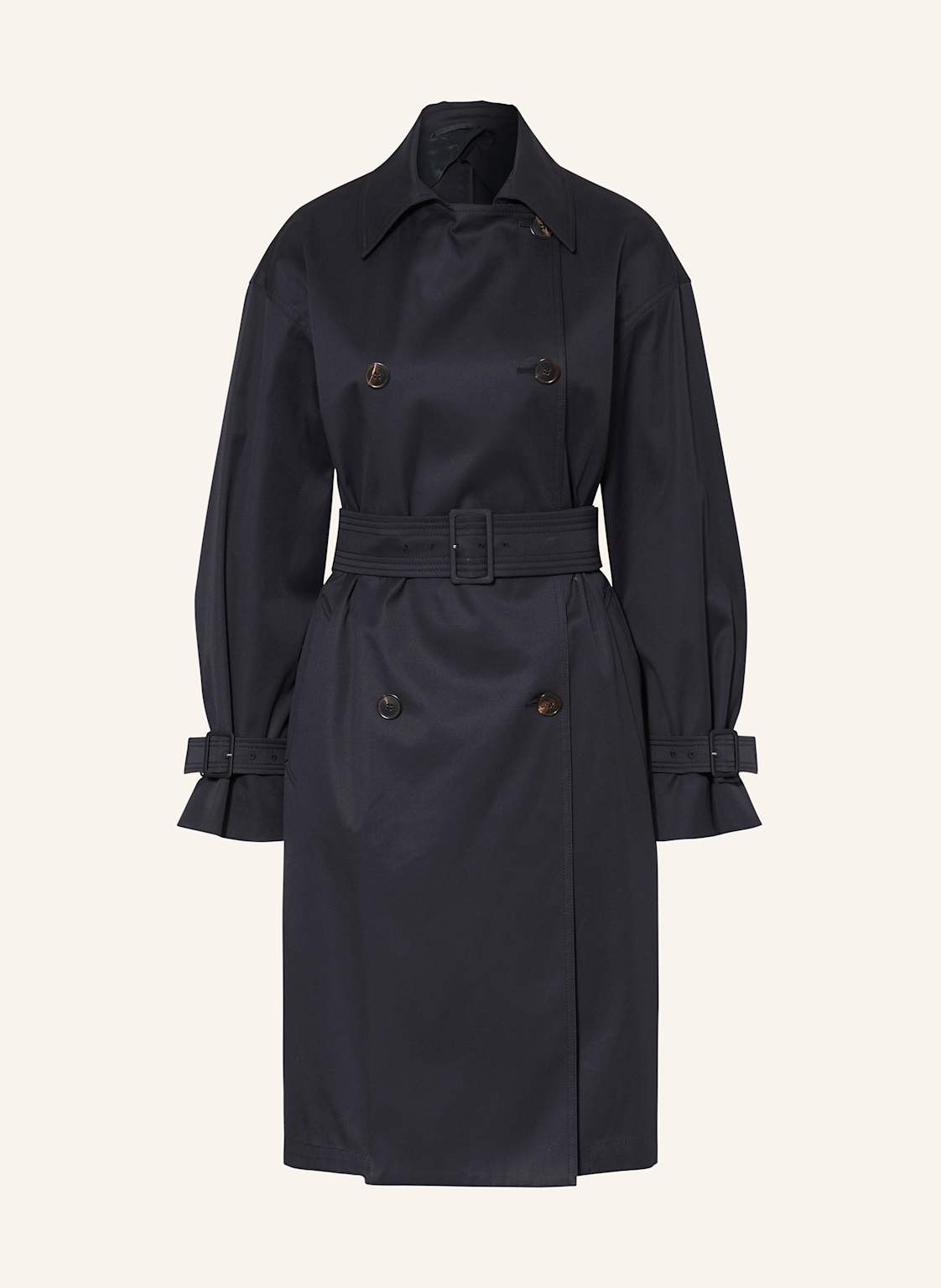 Max Mara Studio Mantel Ebrien blau Max Mara Studio Mantel Ebrien blau von Max Mara STUDIO