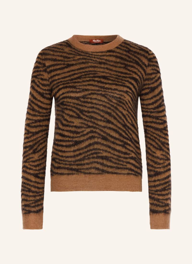 Max Mara Studio Pullover Abadan braun von Max Mara STUDIO