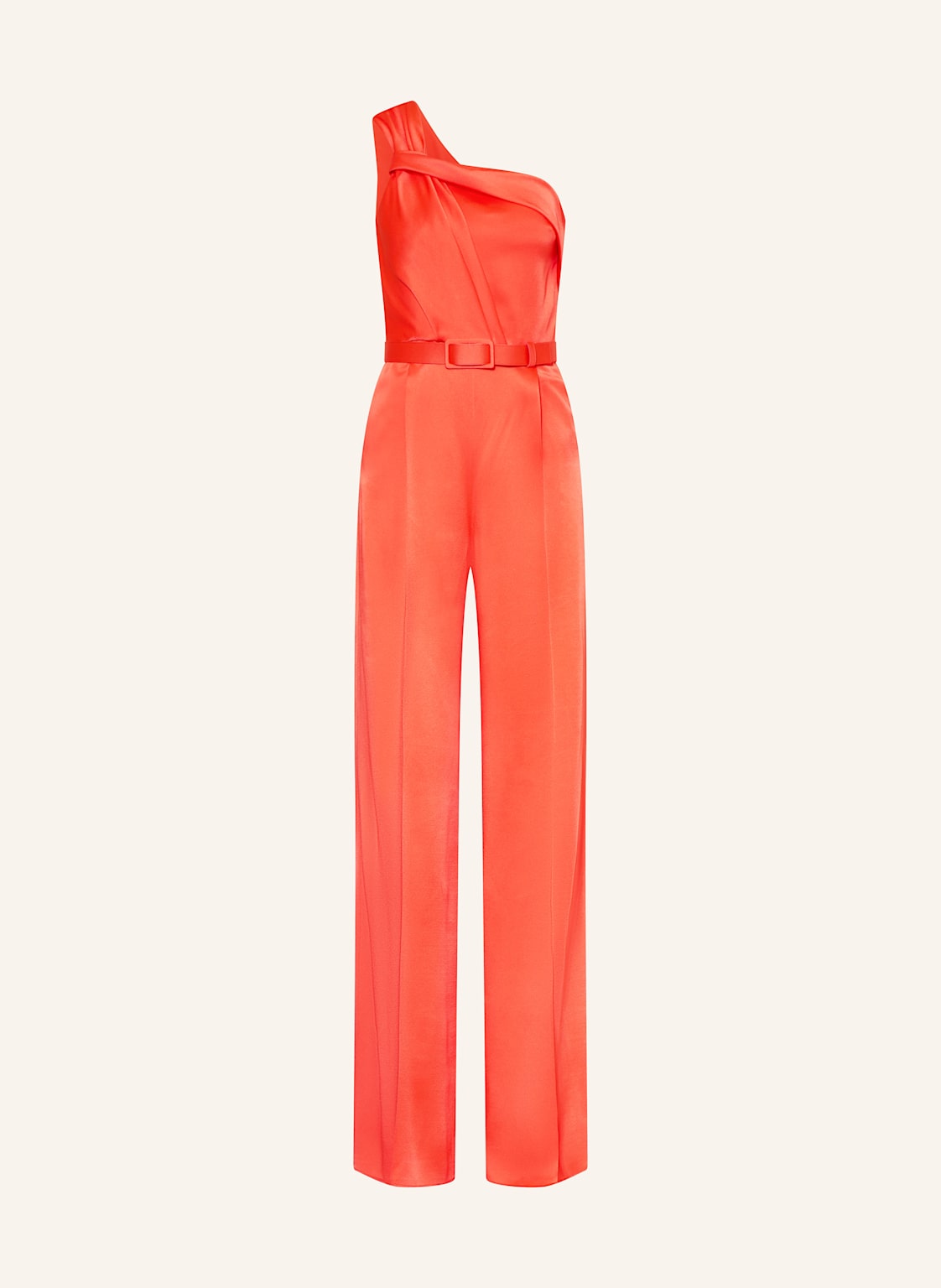 Max Mara Studio Satin-Jumpsuit Gioire orange Max Mara Studio Satin-Jumpsuit Gioire orange von Max Mara STUDIO