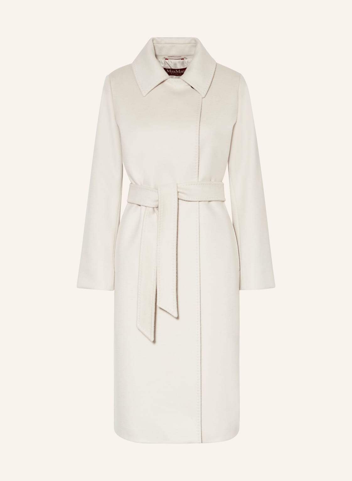 Max Mara Studio Wollmantel Bcollag beige Max Mara Studio Wollmantel Bcollag beige von Max Mara STUDIO