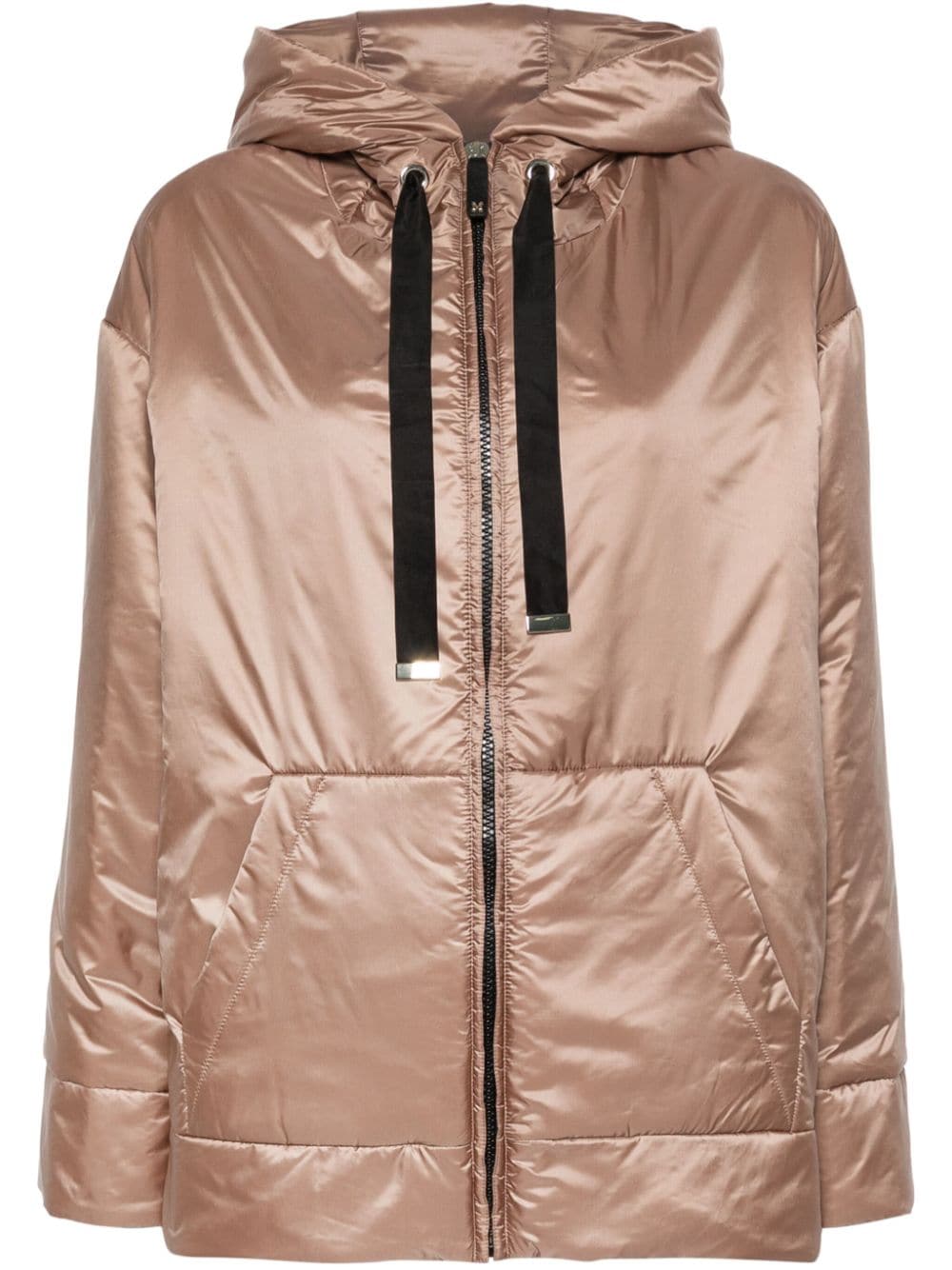 Max Mara Dali padded hooded jacket - Brown von Max Mara