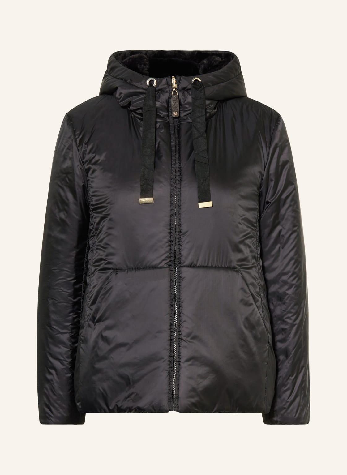 Max Mara The Cube Steppjacke Flinn Zum Wenden Mit Kunstfell schwarz von Max Mara The Cube