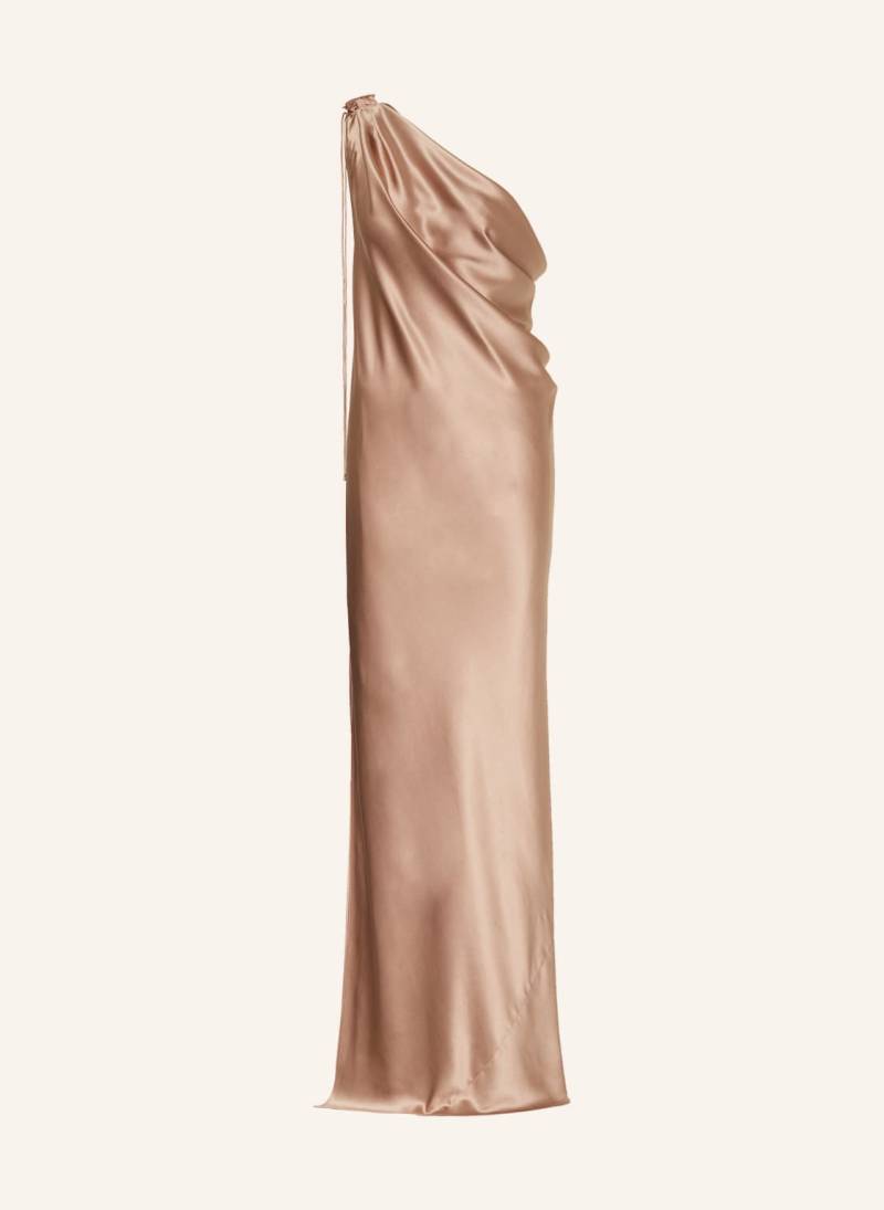 Max Mara Abendkleid Opera Aus Seide beige von Max Mara