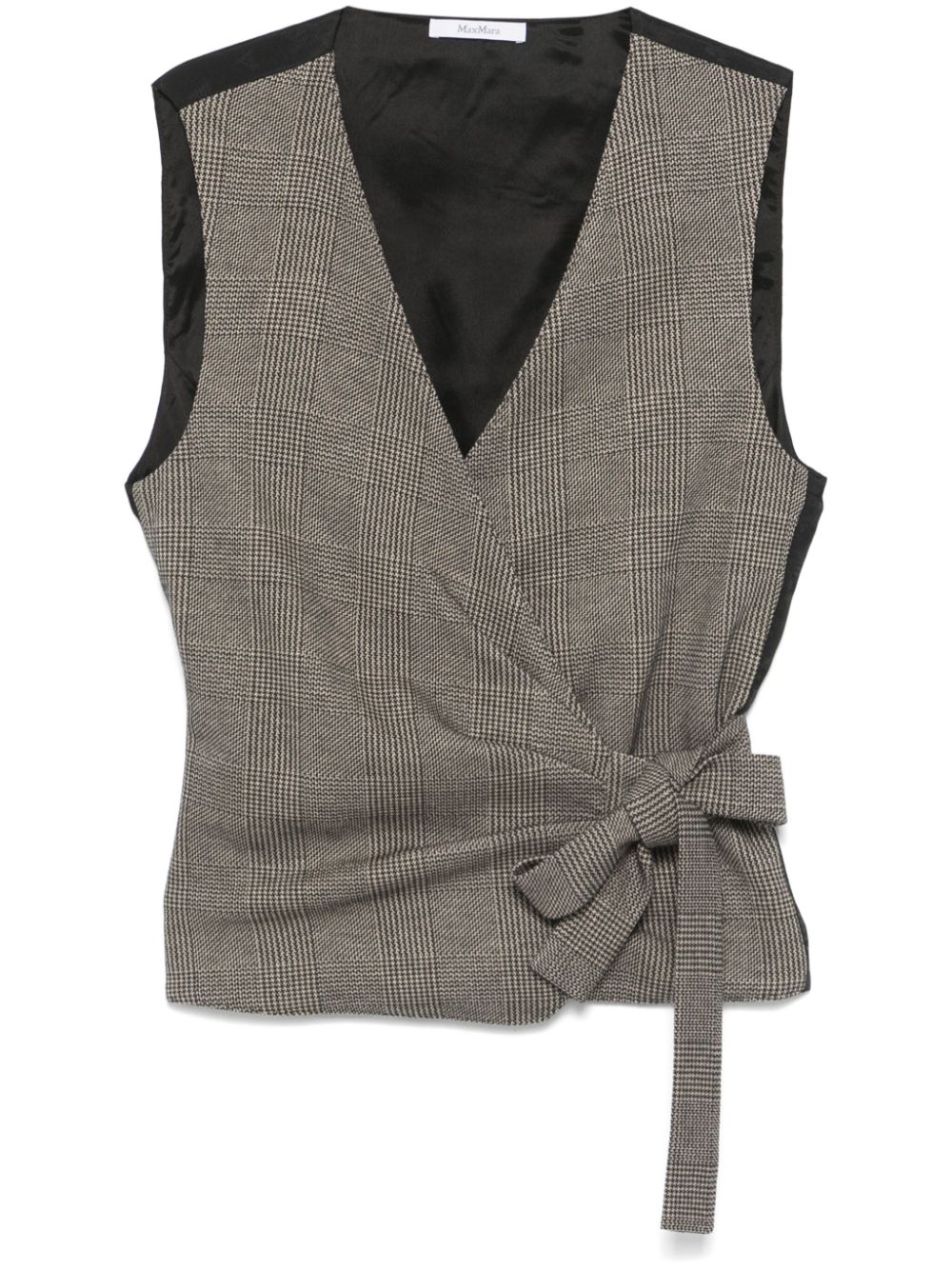 Max Mara Adige waistcoat - Black von Max Mara