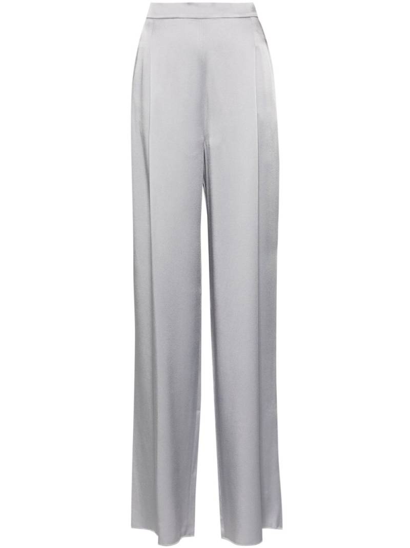 Max Mara Attila high-waist tailored trousers - Silver von Max Mara