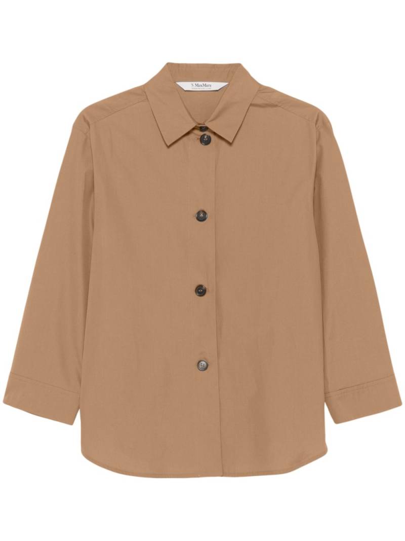 Max Mara Bella shirt - Brown von Max Mara