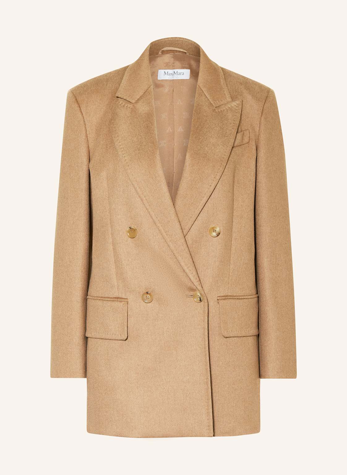 Max Mara Blazer Falster Aus Kamelhaar braun von Max Mara