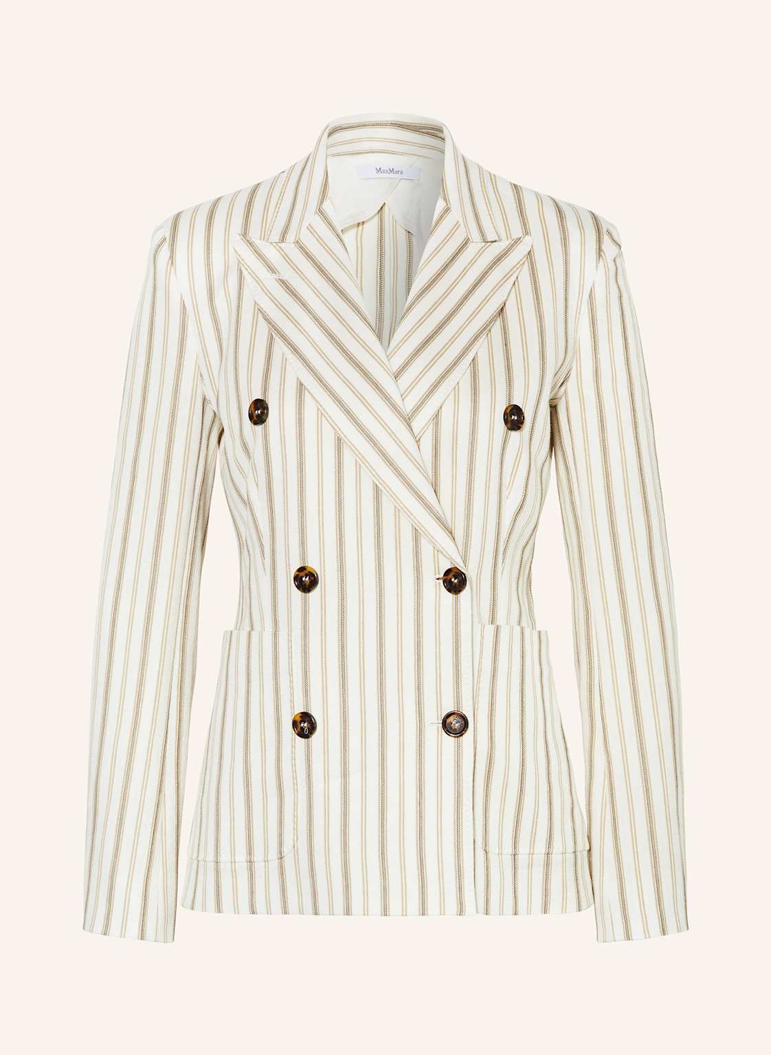 Max Mara Blazer Pensile Mit Leinen beige Max Mara Blazer Pensile Mit Leinen beige von Max Mara